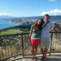 Honolulu vista da Diamond Head